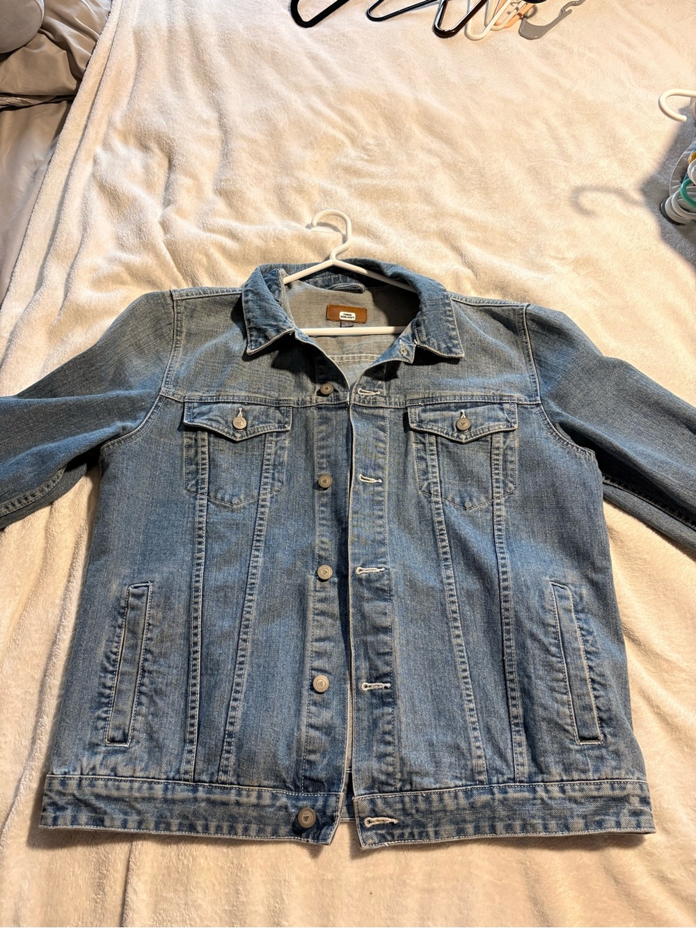 ASOS Men's Blue Denim Jacket - Classic Casual Trucker